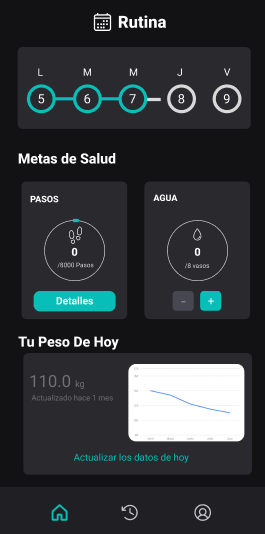 Seguimiento rutina